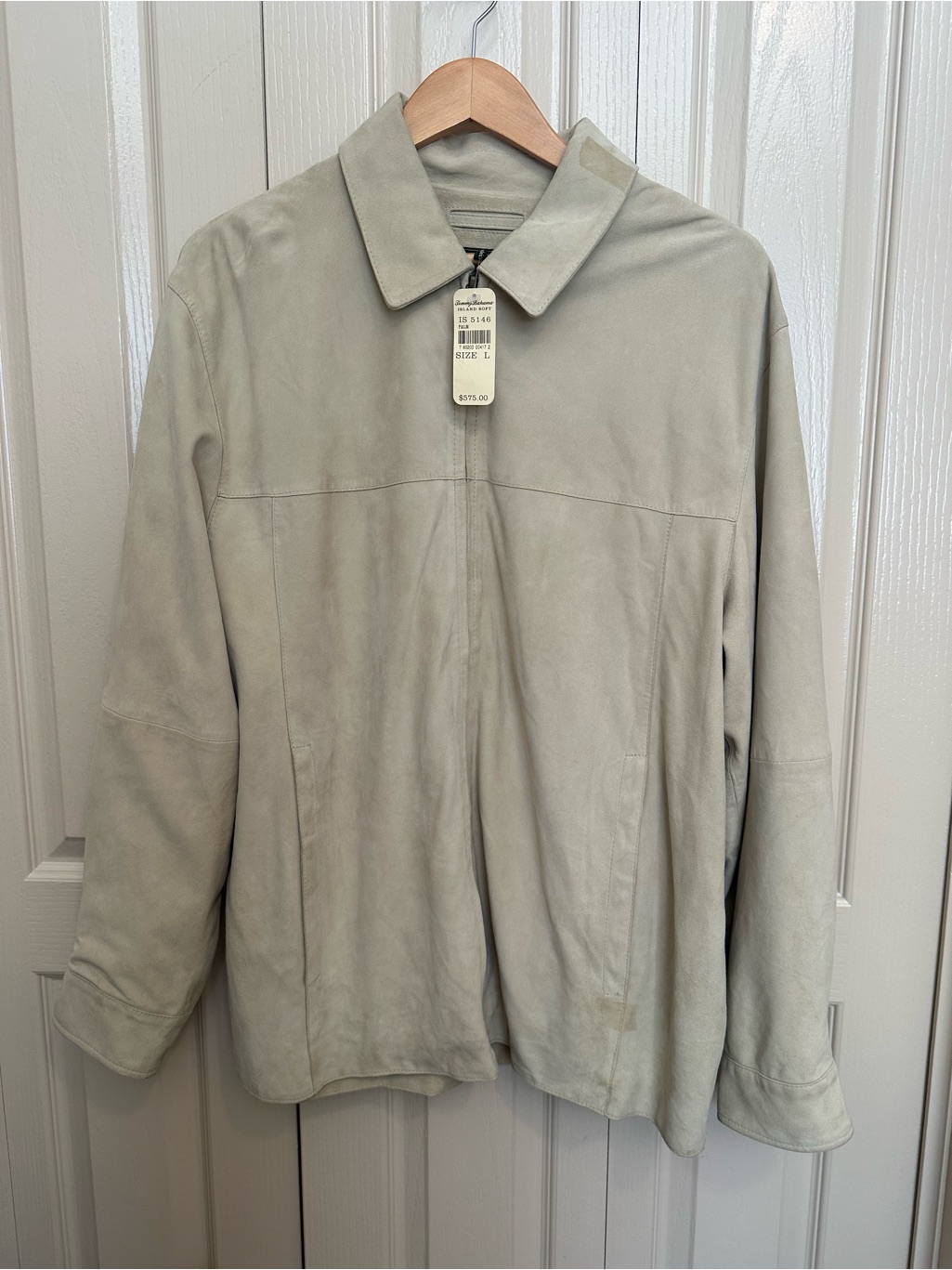 Tommy Bahama Island Soft Suede Shirt Jacket